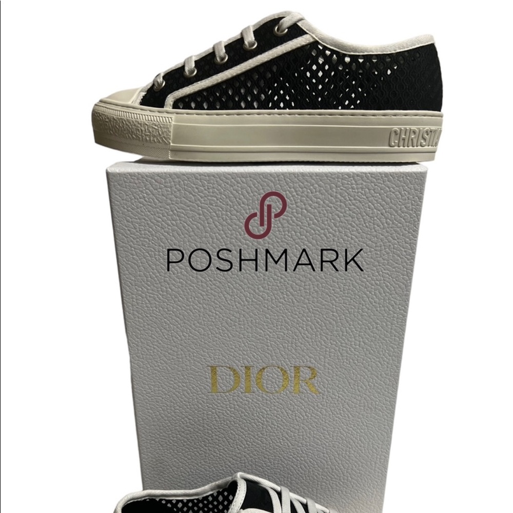 Christian Dior WalkNDior Monogram Sneakers Sz 38